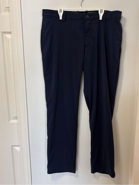 Men’s Nike Golf Pants Size 38 x 32 Navy Blue Dri-Fit Sporty Outdoor Casual